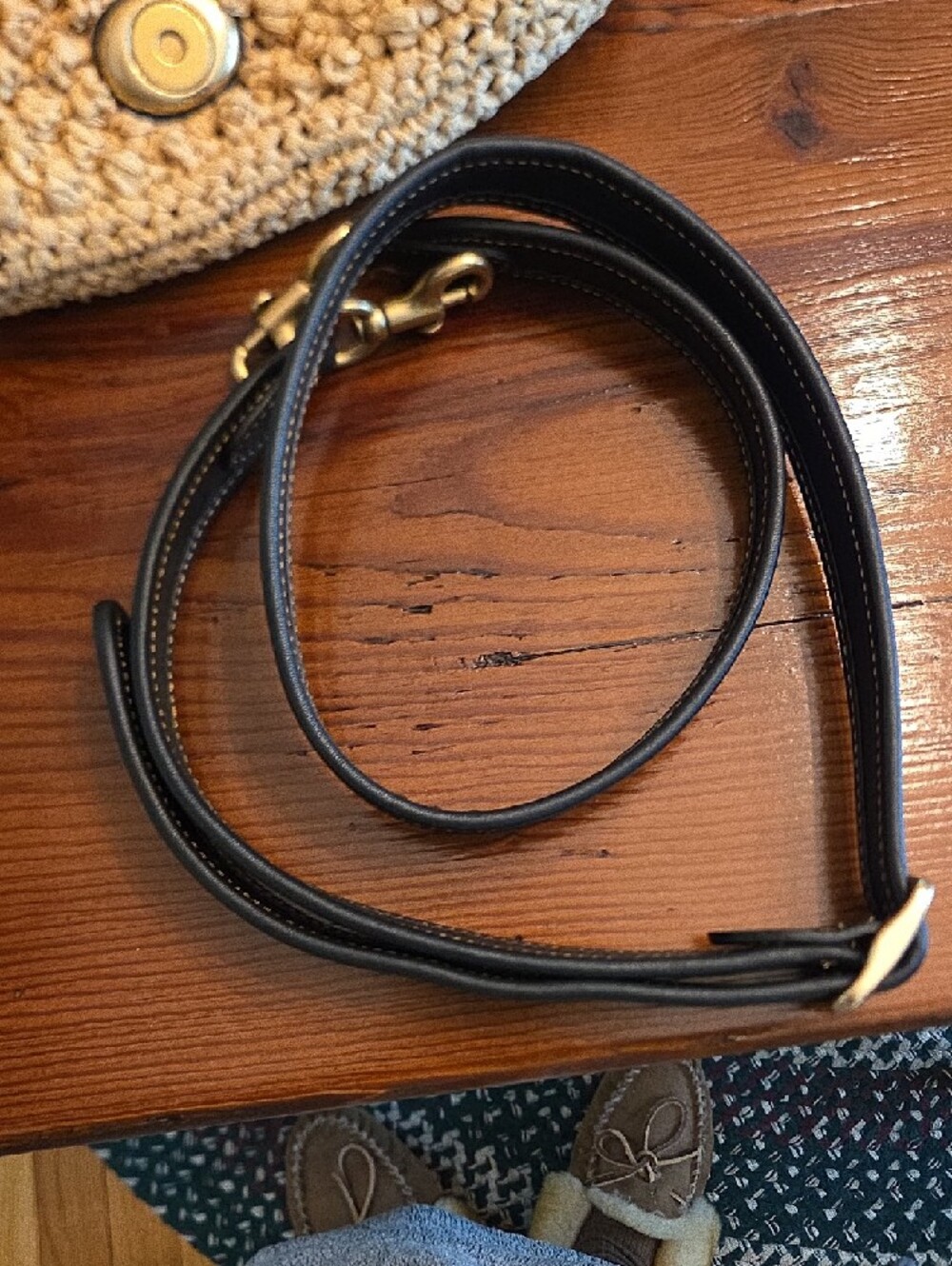 Coach Soft Tabby Shoulder Bag in woven straw - Picture 13 of 17